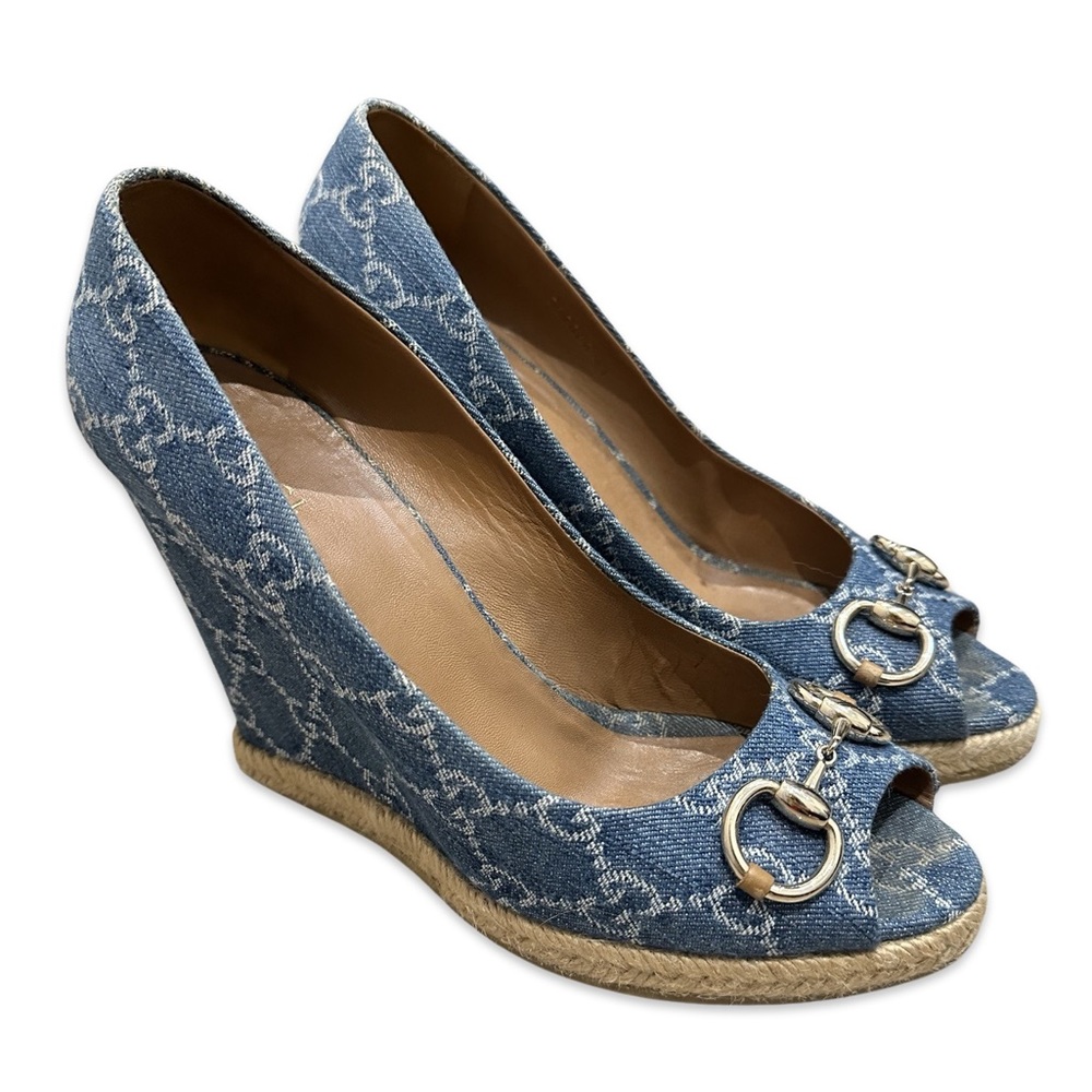 Authentic Gucci platforms size 10